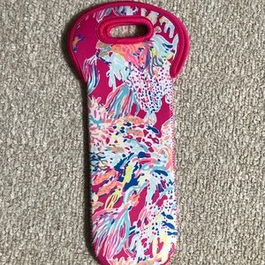 Lilly Pulitzer Wine Tote NEVER USED